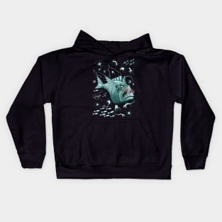 Fish Abyssal Monster Kids Hoodie